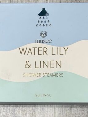 Musee Water Lily & Linen Shower Steamers